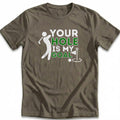 Your Hole Is My Goal - Golf Player Golfing Humor Pun T-Shirt T Shirt