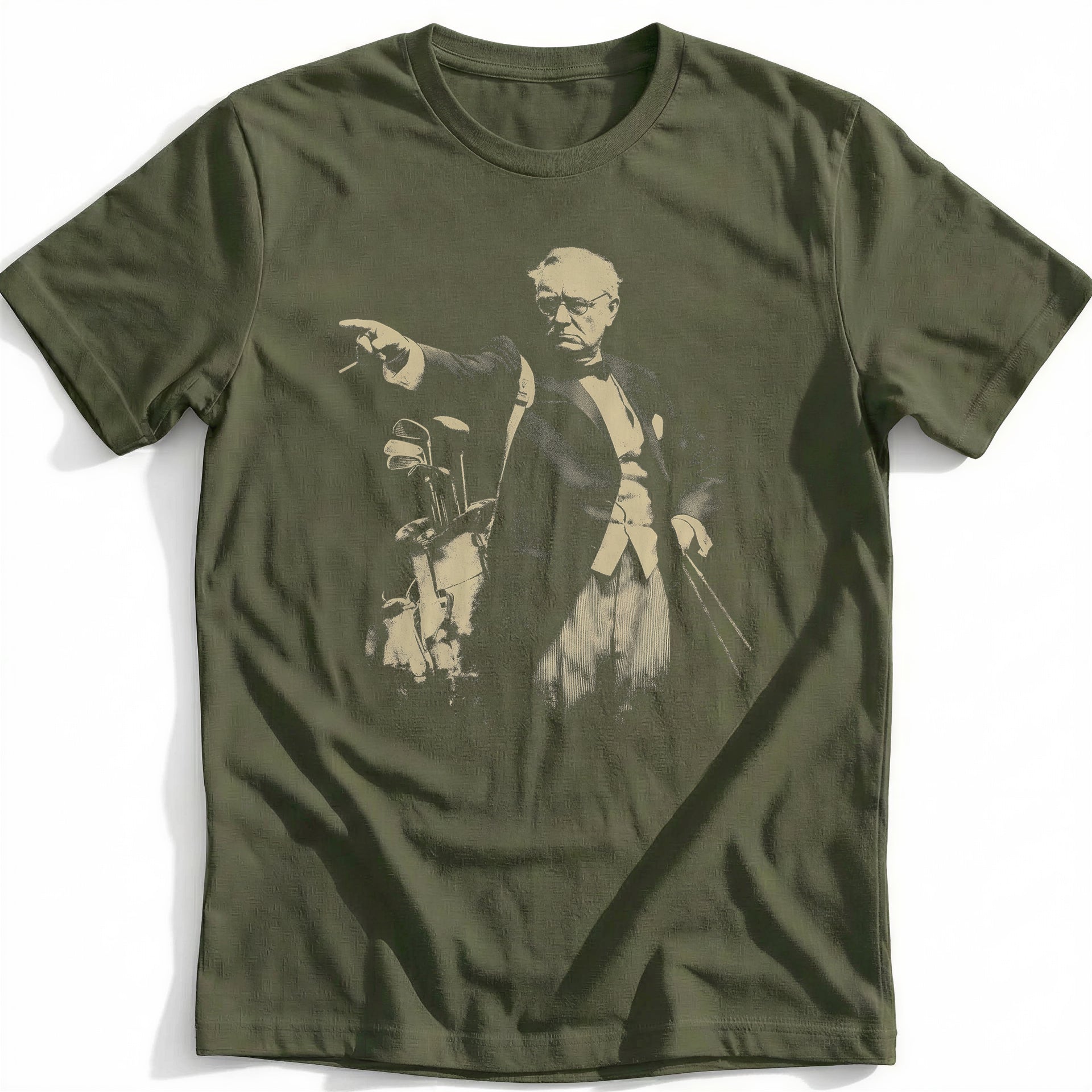 Franklin D Roosevelt Cigar Golf T-Shirt