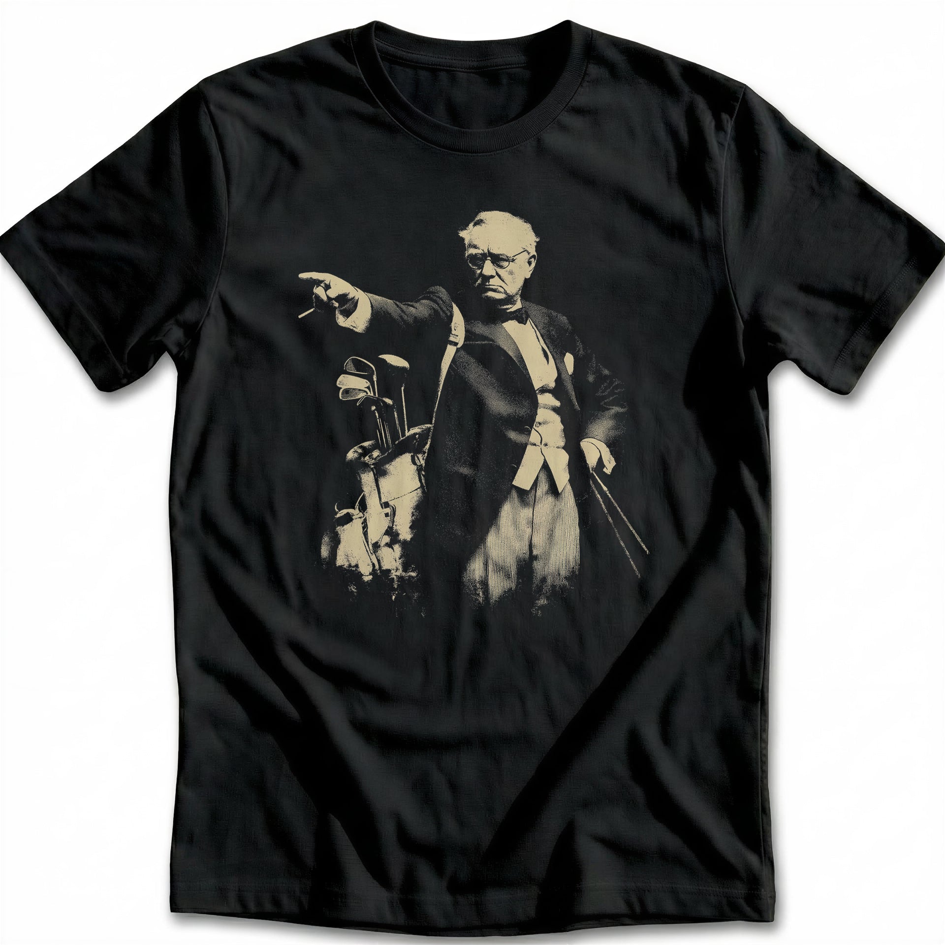 Franklin D Roosevelt Cigar Golf T-Shirt
