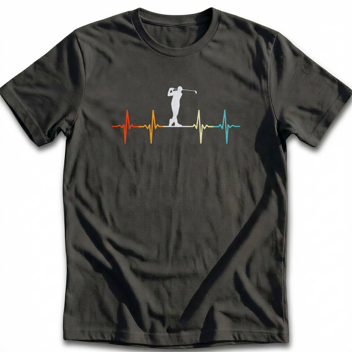 Vintage Disc Golf Retro Heartbeat T-Shirt – Divot Club