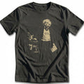 Albert Einstein Wild Hair Golf T-Shirt