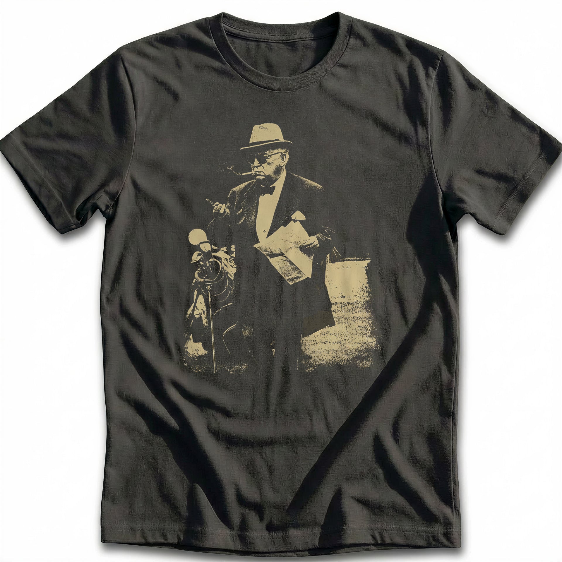 Franklin D Roosevelt Cigar Golf T-Shirt