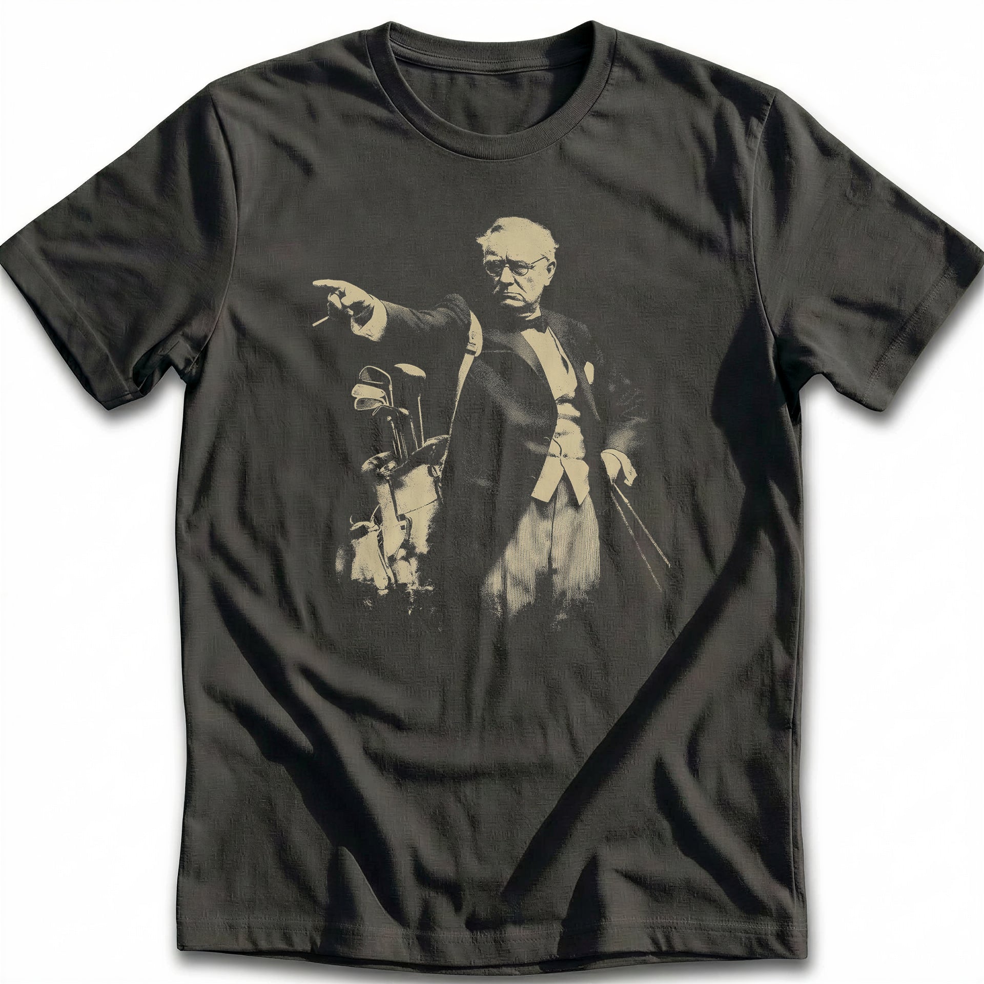 Franklin D Roosevelt Cigar Golf T-Shirt