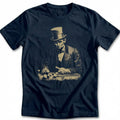 Abraham Lincoln Stovepipe Hat Golf T-Shirt