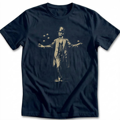 Abraham Lincoln Stovepipe Hat Golf T-Shirt