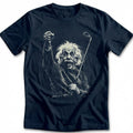 Albert Einstein Wild Hair Golf T-Shirt
