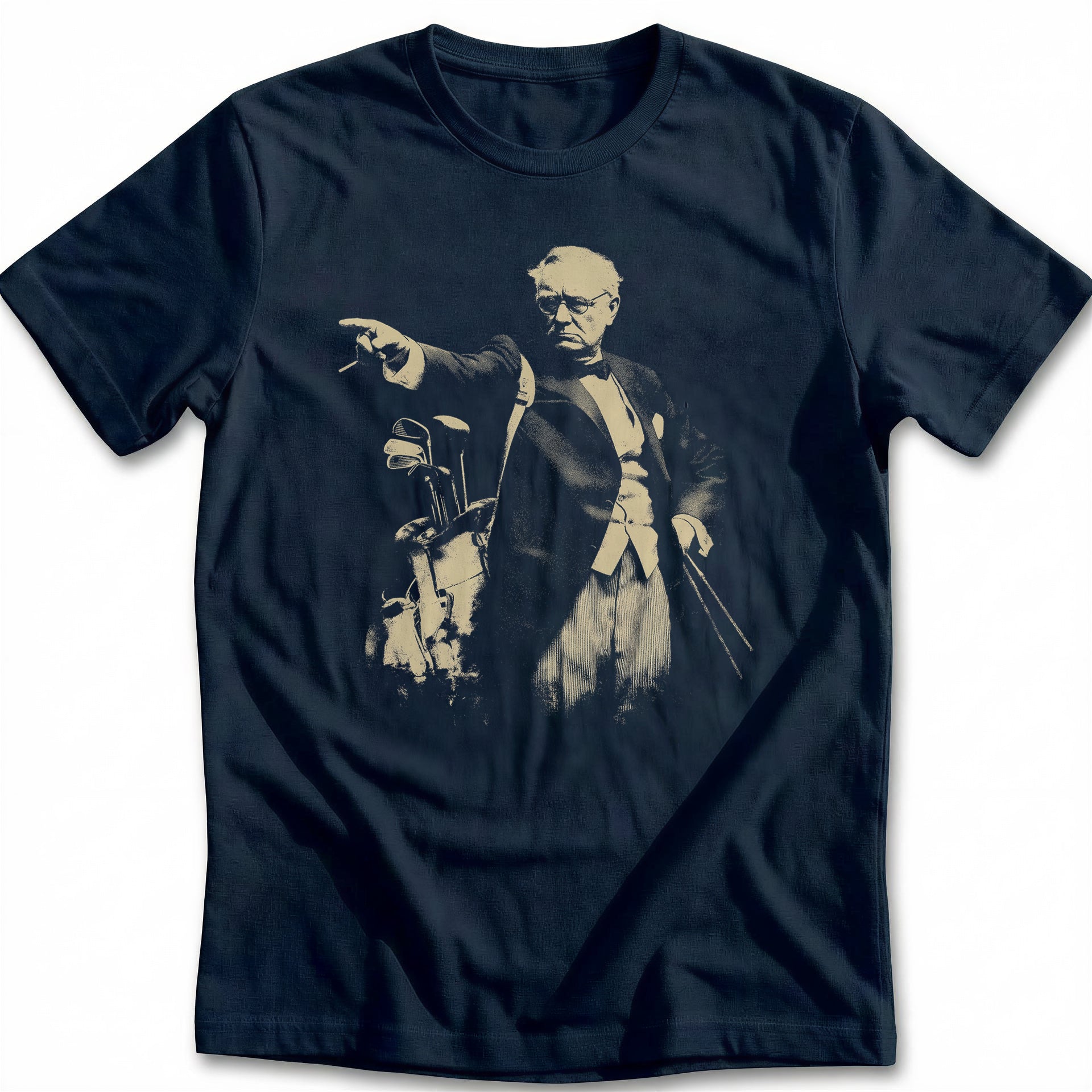 Franklin D Roosevelt Cigar Golf T-Shirt